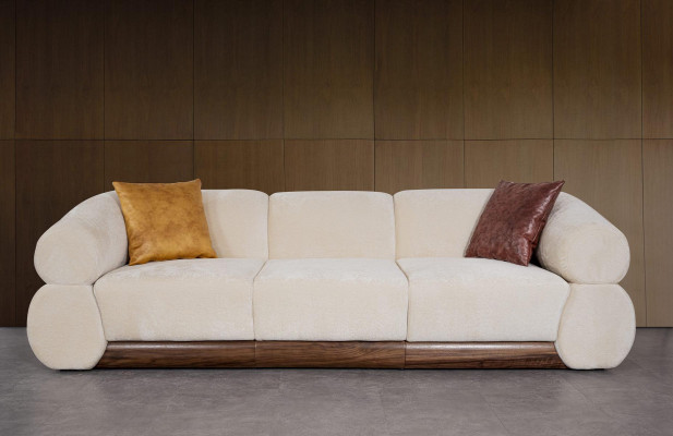 Sofa Czteroosobowa Luksusowy Design Sofy Meble Salon Kanapa Podkładka