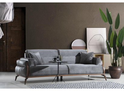 Sofa trzyosobowa do salonu luksusowe sofy tapicerowane designerska kanapa nowe umeblowanie