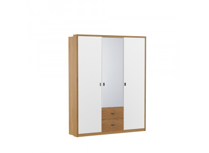 Design Sypialnia Szafa Szafa Nowoczesne Szafki Drewno 3 drzwi. Połysk