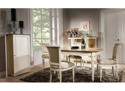 Design Stół obiadowy Design Tabela Drewno jadalnia Meble do salonu stoły
