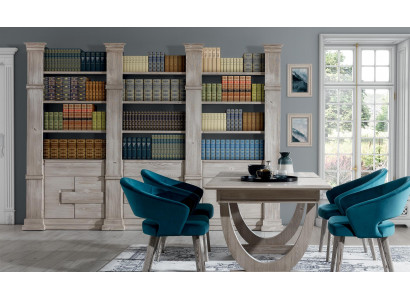 Design Stół obiadowy Design Tabela Drewno jadalnia Meble do salonu stoły 140cm