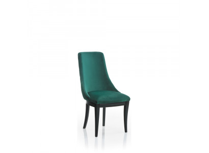 Green Fotel 2x Luksusowa Klasyczna jadalnia Krzesło Krzesła Siedziba Modern Solidny Drewno