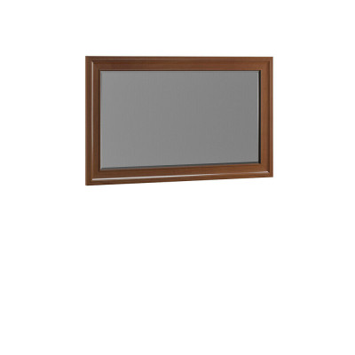 Klasyczna lśniąca ściana drewniana rama Lustro Meble Nowe 103x61cm Szkło