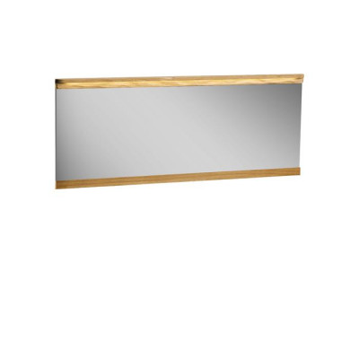 Lustro lustro ścienne designerskie deski podłogowe salon łazienka Drewno Szkło projekt 151x70cm xxl