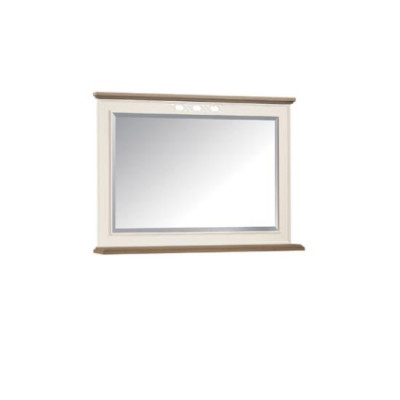 Rama drewniana Lustro lustro ścienne Klasyczny designerski Lustro 97x70cm Drewno xxl duże