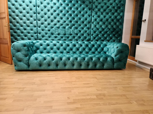 Chesterfield Włoskie Meble Sofa 4 miejsce do siedzenia Luxury Design Couch Sofa Luxury New