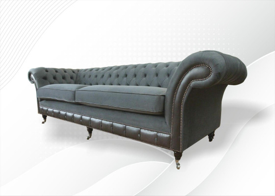 Chesterfield Original Meble 4 miejsce do siedzenia Sofa Podkładka Sofy Kanapy