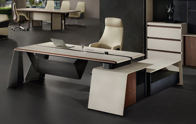 Biurko narożne Office Boss Furnishings Pokój Meble Design Biurka