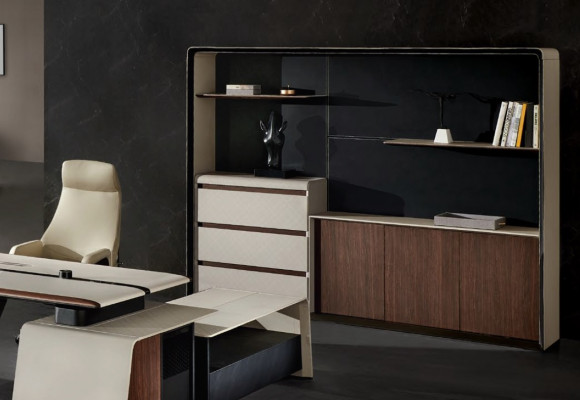 Szafka na artykuł Półka na książki Półki Dekoracja Szafa Luxury Office Meble Szafki