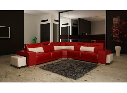 Żywy krajobraz Podkładka Narożnik Narożnik Sofa Kanapa Ustawić Krajobraz Skóra Siedziba PH739