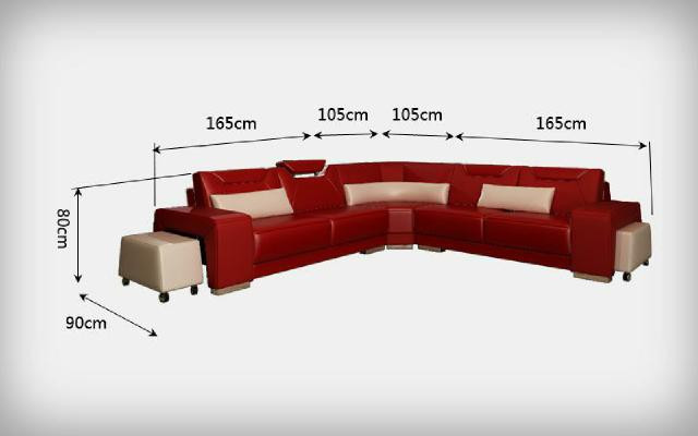 Żywy krajobraz Podkładka Narożnik Narożnik Sofa Kanapa Ustawić Krajobraz Skóra Siedziba PH739