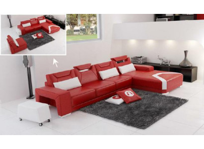 Żywy krajobraz Podkładka Narożnik Narożnik Sofa Kanapa Ustawić Krajobraz Skóra PH739B Nowość