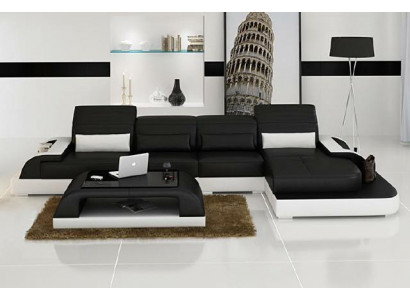 Żywy krajobraz Podkładka Narożnik Narożnik Sofa Couch Ustawić Landscape Skóra