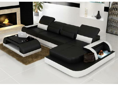 Żywy krajobraz Narożnikowa kanapa Sofa Kanapa Narożnikowa kanapa Podkładka Narożnik Ustawić Skóra Kanapy