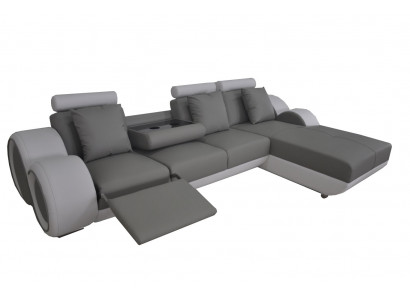 Design Sofa Kanapa Narożnik Skóra Narożnik Ustawić Narożnik Krajobraz Podkładka L Kształt