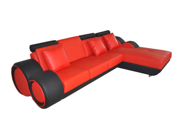 Design Sofa Kanapa Narożnik Skóra Narożnik Ustawić Narożnik Krajobraz Podkładka L Kształt