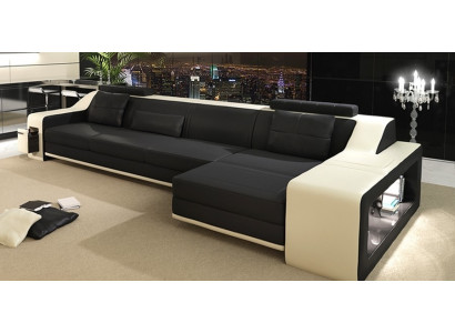 Design Narożnikowa kanapa Sofa Kanapa Podkładka Siedziba Narożnik Ustawić Sofy Skóra Włókienniczy
