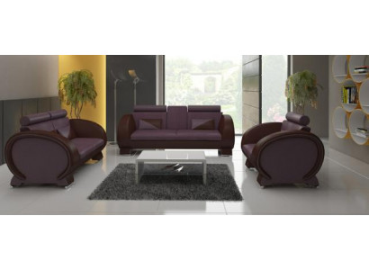 Zestaw sofowy 3+2+1 Material Couch Design Sofa Żywy krajobraz Podkładka Ustawić Włókienniczy