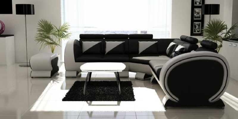 Projektant Narożnikowa kanapa Kanapa Sofa Podkładka Ustaw Sofy Lounge Sofy Kanapy Żywy krajobraz
