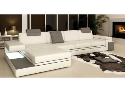 Design skórzana sofa sofa kanapa Podkładka Żywy krajobraz Narożnik Ustawić Narożnik