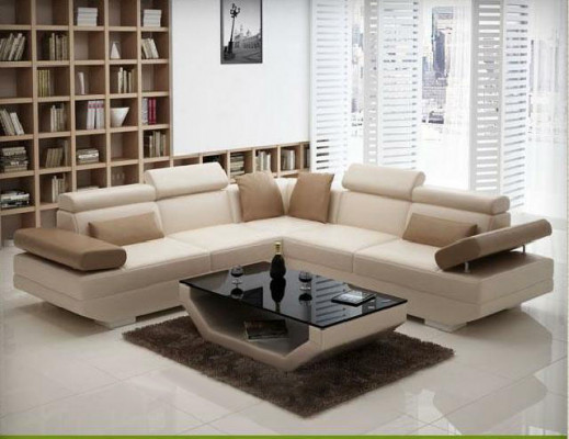 Żywy krajobraz Podkładka Narożnik Narożnik Sofa z USB Ustawić Landscape Skóra AlfredB