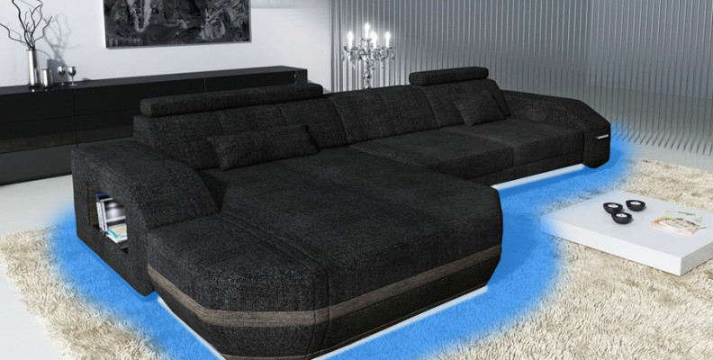 Narożnikowa kanapa Sofa Kanapa Podkładka Design Żywy krajobraz Design Zestaw narożny