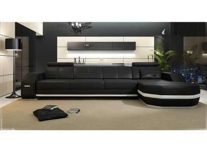 Design Narożnikowa kanapa Kanapa Podkładka Narożnik Ustaw Skórzana sofa Narożnik Żywy krajobraz PH300B