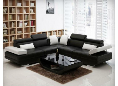 Żywy krajobraz Podkładka Narożnik Narożnik Sofa Couch Ustaw Landscape Skóra - AlfredB