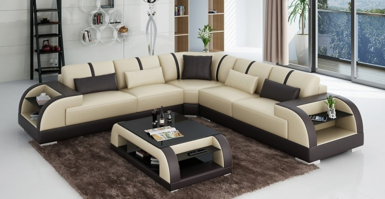 Żywy krajobraz Narożnikowa kanapa Designerska Sofa Narożnik Podkładka Siedziba Narożnik New Rodos SW