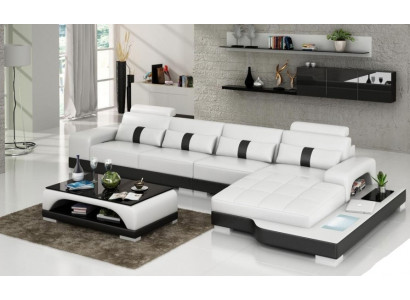 Designerska Sofa Kanapa Podkładka Skórzana Sofa Narożnikowa kanapa Sofy w kształcie litery L Kanapy Nowość W/S