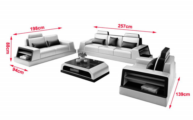 Design Kanapa Sofa Ustawić Podkładkę Sofy Kanapy Siedziba Obcios Nowe 3+1 miejsce do siedzenia