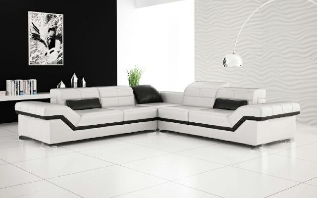 SKÓRZANA SOFA XXL Żywy krajobraz COUCH DESIGN SOFA Narożnikowa kanapa NAROŻNIK Zestaw sofowy NOWOŚĆ