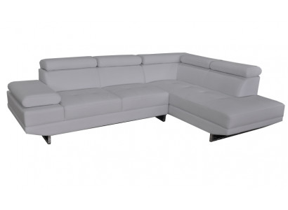 Narożnik Skóra Modern XXL Couch Żywy krajobraz Skórzana sofa w kształcie litery L B2003