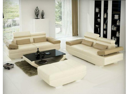 Żywy krajobraz Sofa Couch Zestaw sofowy Podkładka Ustawić Skóra AlfredD