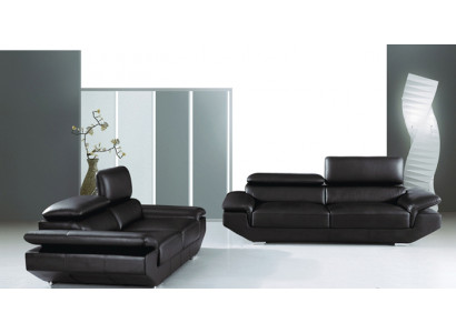 Zestaw sofowy 3+2 Zestaw Kanapa Podkładka Siedziba Ustawić Nowoczesna skórzana sofa Weilrod