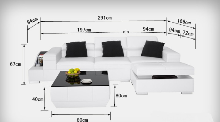 Skórzana Sofa Sofa Sofa Nowoczesny Żywy krajobraz Narożnikowa kanapa Design Narożnik Ustawić