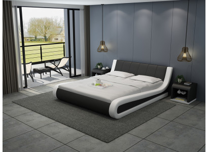 Skóra Łóżko Design Podkładka łóżka Luxury Double Hotel Marriage Big 140/160/180 cm