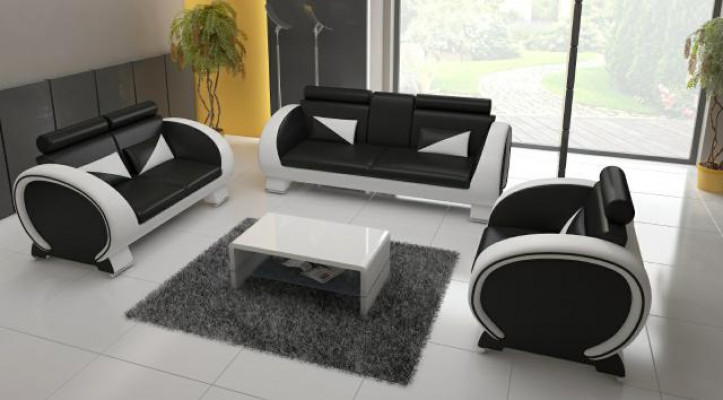 Sofa skórzana sofa + sofa USB 3 miejsce do siedzenia kanapa relaksacyjna z funkcją baru projektant Ustaw