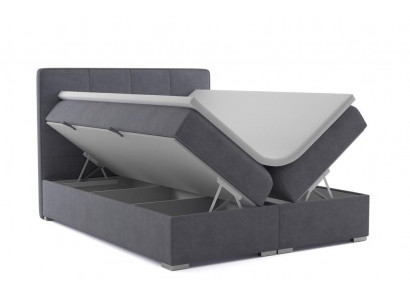 Box spring Łóżko Hotelowe podwójne Aksamit Włókienniczy luksusowe łóżko Podkładka Podstawa funkcji łóżka