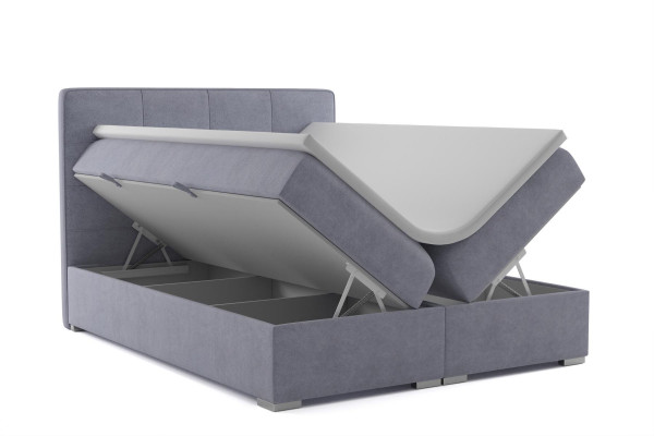 Boxspring Łóżko Hotel Double Włókienniczy Łóżko luksusowe Podkładka Podstawa łóżka Funkcja Nowość