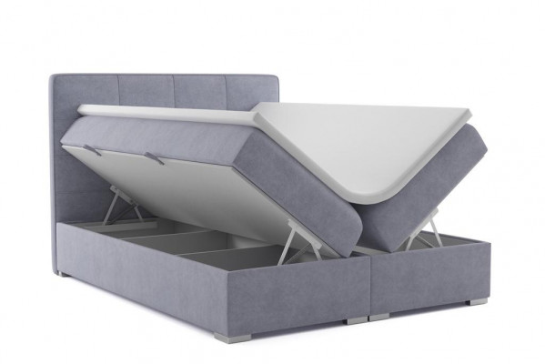 Boxspring Łóżko Hotel Double Włókienniczy Łóżko luksusowe Podkładka Podstawa łóżka Funkcja Nowość