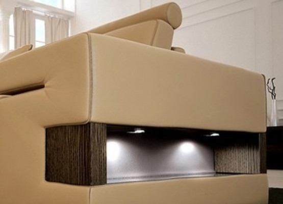 Sofa skórzana Zestaw sofowy 3+2+1 Kanapa Siedziba Podkładka Sofa Ustawić Zestaw Nassau B