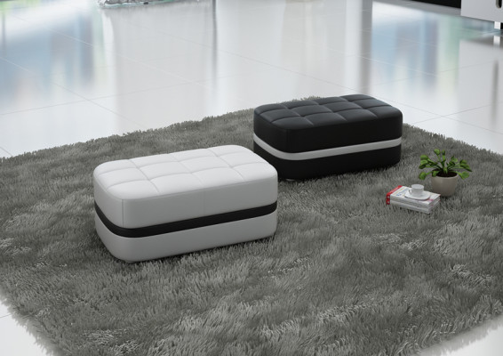Design Podkładka Stołek Podnóżek Ottoman Siedziba Tapicerowana Pufa