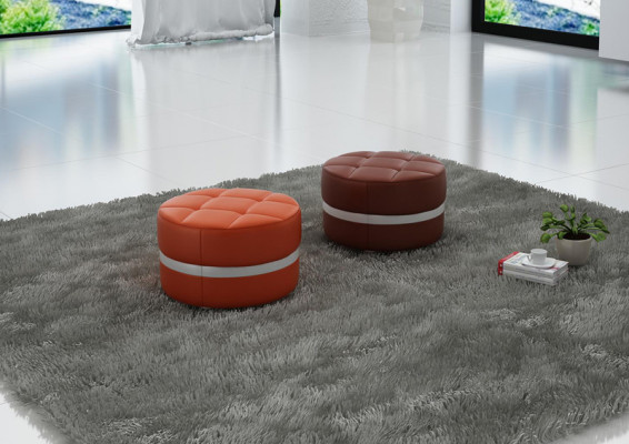 Design Podkładka Stołek Podnóżek Ottoman Siedziba Tapicerowana Pufa FT003