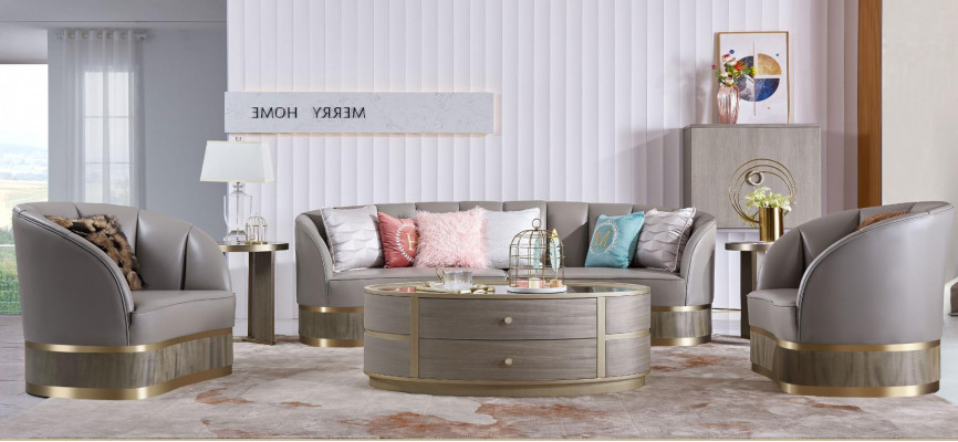 XXL Duża Sofa Kanapa Podkładka Ustawić 4+1 miejsce do siedzenia Klasyczne Sofy Tekstylne Kanapy