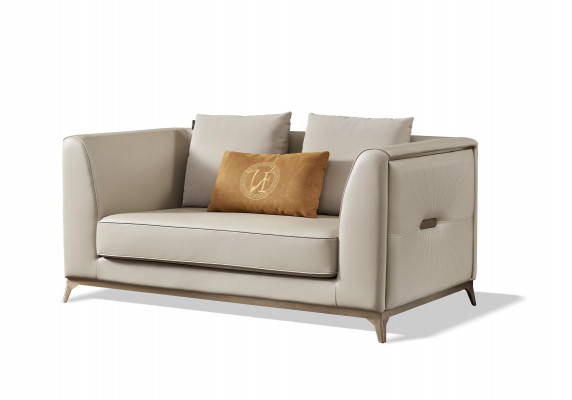 Zestaw sofowy 3+1 miejsce do siedzenia Zestaw Design Sofy Deco Podkładka Kanapy Relaks Skóra