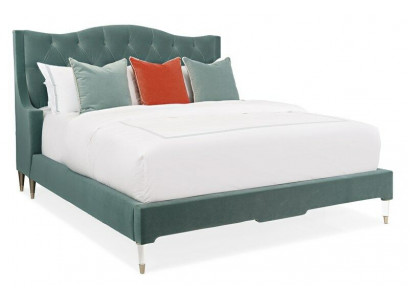 łóżko Chesterfield Sleep Pokój Skóra Łóżko Podkładka Design Luxury Double Hotel