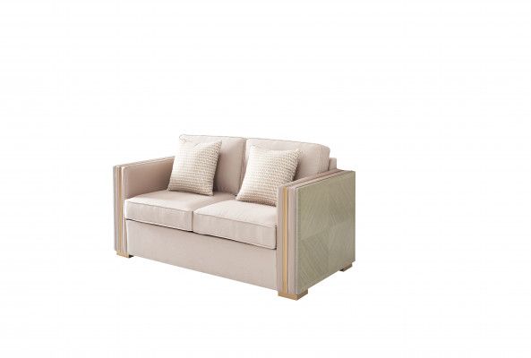 Sofa rozkładana Podkładka designerska kanapa Siedziba dwumiejscowa Meble w stylu amerykańskim