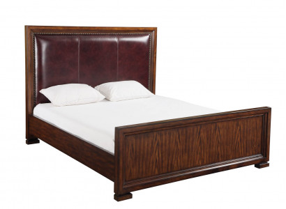 Drewno łóżko Hotel 180x200 cm Meble Sypialnia Łóżko Masywne Drewno Łóżko Barokowe