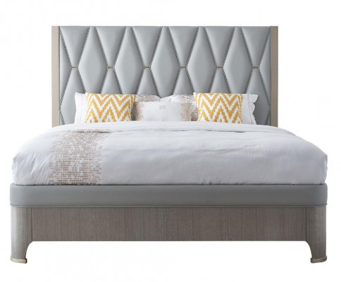 Design Łóżko tapicerowane Łóżko podwójne małżeństwo luksusowe łóżka podwójne 180x200 cm